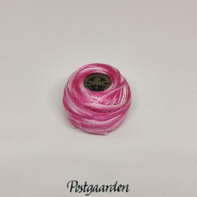 DMC perlegarn 8 lyserød 48 broderigarn - postgaarden.com