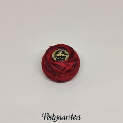DMC perlegarn 8 rød 115 broderigarn - postgaarden.com
