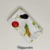 FQ7219 Råhvid med grøntsager patchworkstof fat quarter - postgaarden.com