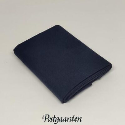 FQ7456 mørkblå hør bomuld - postgaarden.com