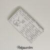 FQ7478 Råhvid med broderi ord patchworkstof fat-quarter - postgaarden.com
