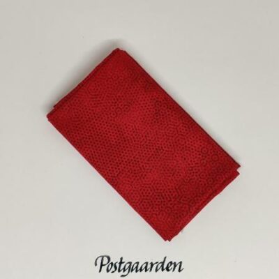 FQ7792 Rød med dimples prikker patchworkstof - postgaarden.com