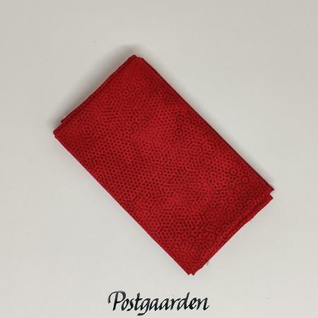 FQ7792 Rød med dimples prikker patchworkstof - postgaarden.com