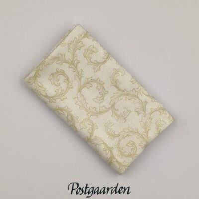 FQ7870 Beige med snirkler patchworkstof - postgaarden.com
