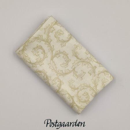 FQ7870 Beige med snirkler patchworkstof - postgaarden.com