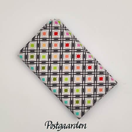 FQ7880 tula pink stjerner i tern grå patchworkstof - postgaarden.com
