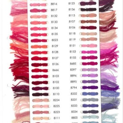 Flora wool 1-2 fru zippe broderigarn - postgaarden.com