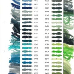 Flora wool 3 4 fru zippe broderigarn - postgaarden.com