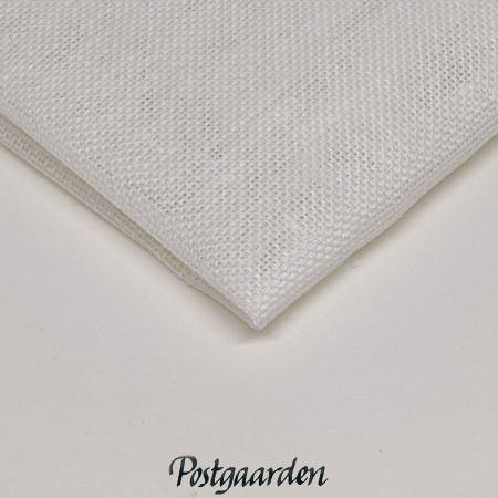 Hør broderistof white 11-tråde/cm