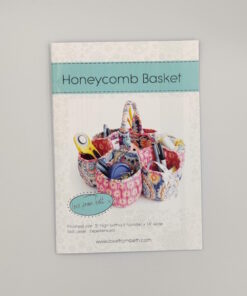 Honeycomb basket patchwork mønster - postgaarden.com