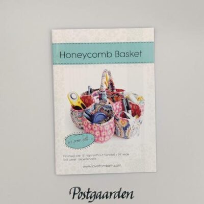 Honeycomb basket patchwork mønster - postgaarden.com