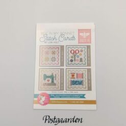 ISE-4011 bee in my bonnet korssting mønster - postgaarden.com