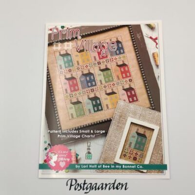 ISE-412 Prim village korssting mønster - postgaarden.com