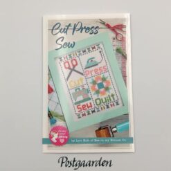 ISE-462 Cut press sew korssting mønster - postgaarden.com