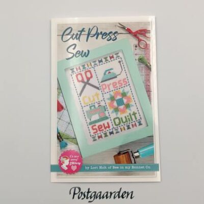 ISE-462 Cut press sew korssting mønster - postgaarden.com