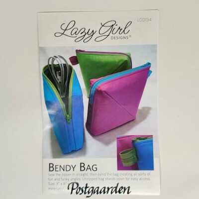 LGD134 Bendy Bag patchwork mønster - postgaarden.com