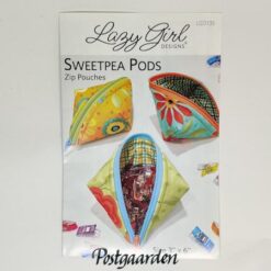 LGD135 Sweetpea pods patchwork mønster - postgaarden.com