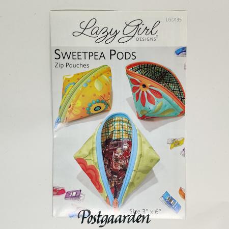 LGD135 Sweetpea pods patchwork mønster - postgaarden.com