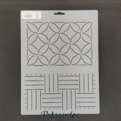 PCW107QC stencil sashiko - postgaarden.com