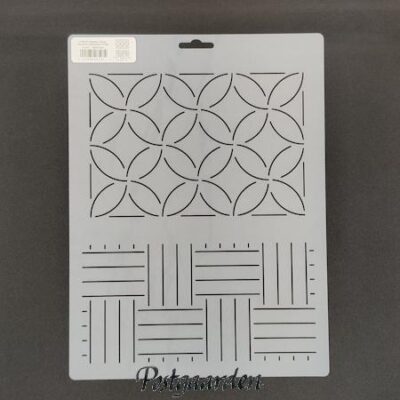 PCW107QC stencil sashiko - postgaarden.com