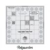 Patchwork lineal - 8 inch log cabin trim tool Quilt Ruler
