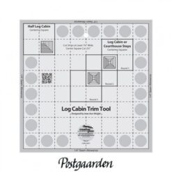 Patchwork lineal - 8 inch log cabin trim tool Quilt Ruler