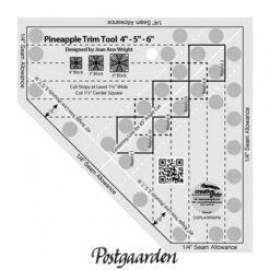 Patchwork lineal - Pineapple Trim Tool mini quilt ruler
