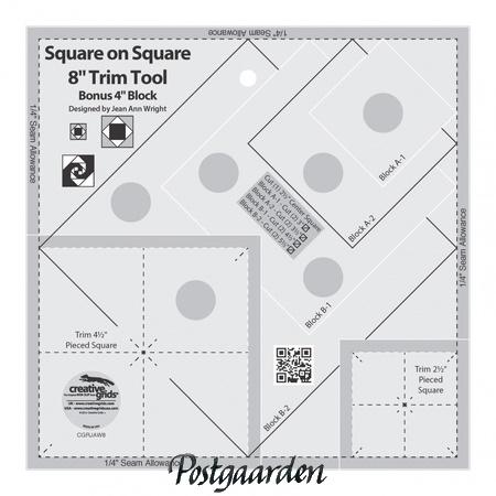 Patchwork lineal | Square on Square Trim Tool
