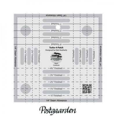 Patchwork lineal | Turbo 4 patch quilt ruler