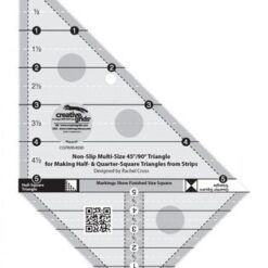 Patchworklineal 45g 90g trekant lineal - postgaarden.com
