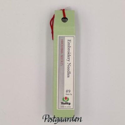 THN-021e TULIP Embroidery Needles 9 broderinåle - postgaarden.com