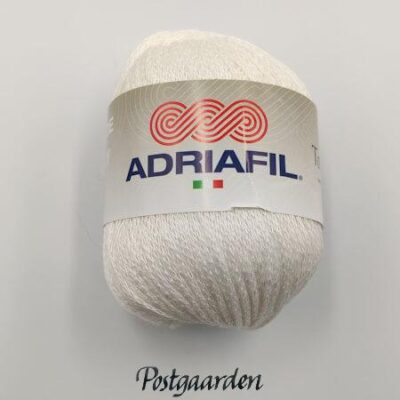 Totalino adriafil 60 hvid garn strik hør - postgaarden.com
