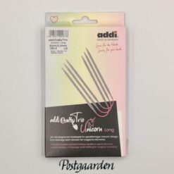 addi crasy trio unicorn 30cm strikkepinde strik - postgaarden.com