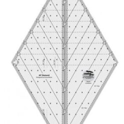 patchwork lineal 60 grader diamant ruler