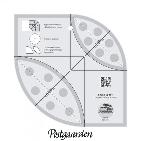 patchwork lineal round up quilt ruler