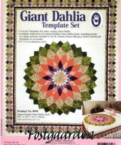 Giant Dahlia - Template set - Marti Michell