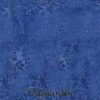 5975 - Mellemblå patchworkstof m. grene