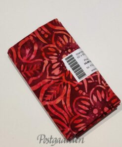 FQ7227 FQ7007 7007 Rød med prikker Bali/Batik patchworkstof