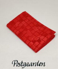 FQ7393 Rød med firkanter bali batik patchworkstof fra postgården. Størrelse: 50 x 55 cm - postgaarden.com