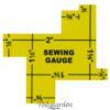 Sømrums måler - Sewing Gauge