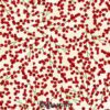 7714 råhvid med røde bær patchworkstof - postgaarden.com